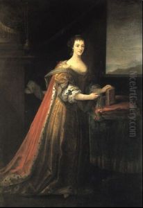 Portrait Of Blanche Somerset In Peeress's Robes
