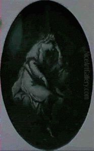 Penelope Pleurant Sur La Depouille D'ulysse by Angelika Kauffmann