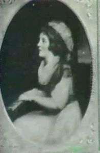 Young Girl At Piano by Angelika Kauffmann