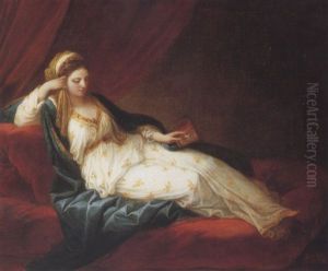 Portrait Of A Lady by Angelika Kauffmann