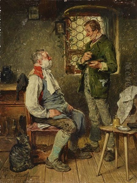 At The Barbers - view 1