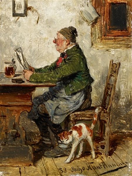 Innkeeper With A Cat - view 1