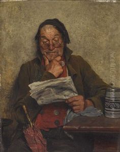 Der Dorfpolitiker by Hugo Kauffmann