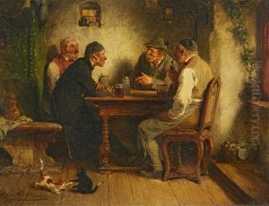 A Tavern Scene A Tavern Scene