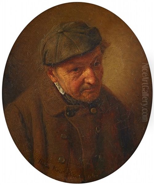 Portrait Of A Man In A Cap - view 1