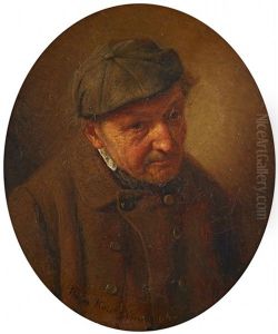 Portrait Of A Man In A Cap