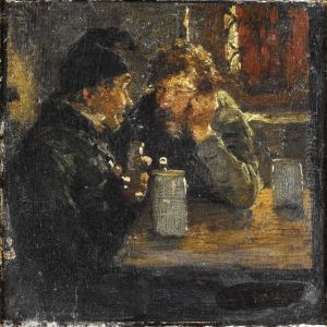 In Der Dorfschenke by Hugo Kauffmann