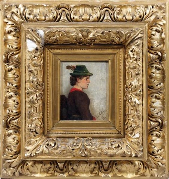 Portrait De Femme De Profil - view 1