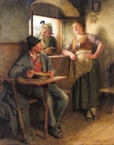 Mittagsrast In Der Stube Mittagsrast In Der Stube