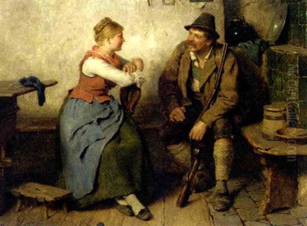 Jager Im Wirsthaus: A Huntsman In A Tavern - view 1