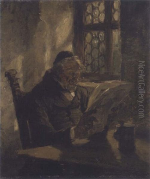 Zeitungsleser - view 1