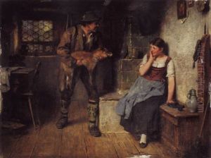 Jager Mit Fuchs Und Madel