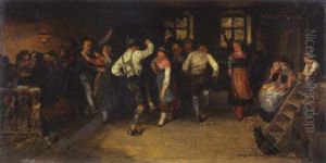 Ballo Nella Taverna, 1902 by Hugo Kauffmann