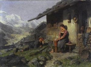 Corteggiamento Alla Baita, 1901