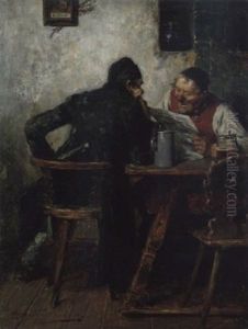 Im Wirtshaus by Hugo Kauffmann