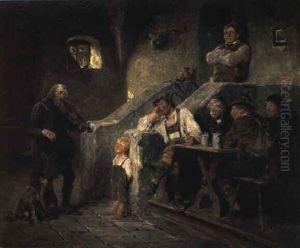 Der Alte Geiger Im Wirtshaus