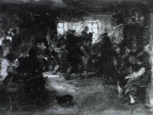 Kirchweihtanz by Hugo Kauffmann