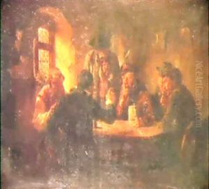 Im Wirtshaus by Hugo Kauffmann