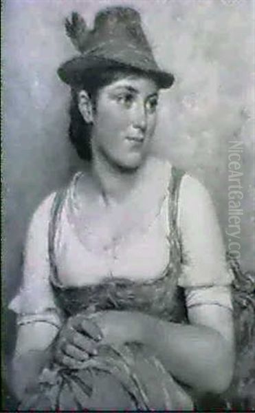 Dirndl Mit Filzhut Und In Tracht - view 1