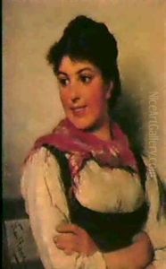 Junges Madchen In Tracht