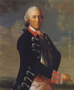 Bildnis Des Carl Von Buren, Oberst In Der Hollandischen Schweizergarde by Johann Joseph Kauffmann