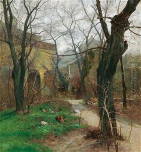 Early Spring by Adolf Kaufmann