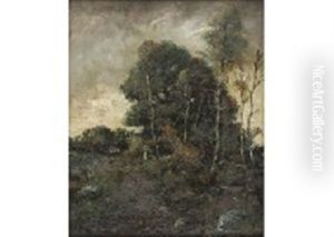 Pathways In Forest by Adolf Kaufmann