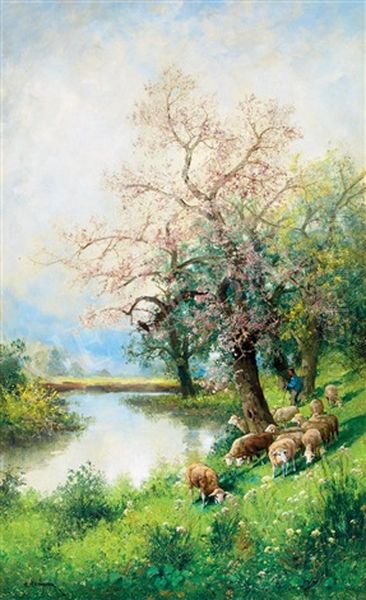 Spring By The River - view 1