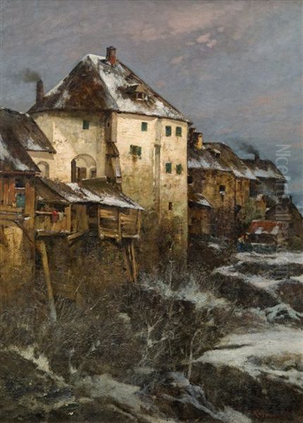 Waidhofen/ybbs In Winter - view 1