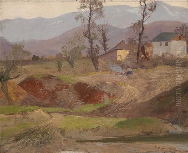 Landscape Near Sarajevo - view 1