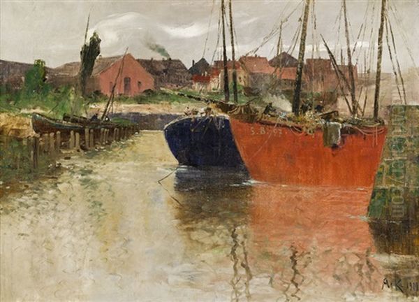 Boote Im Hafen - view 1