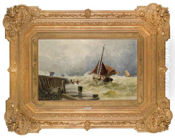 An Der Hollandischen Kuste Bei Harzlingen - view 1