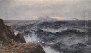 Meeresbrandung by Adolf Kaufmann