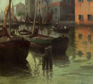 Fischerboote Bei Burano-venezia Fischerboote Bei Burano-venezia
