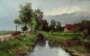Landschaft Mit Bach Landschaft Mit Bach