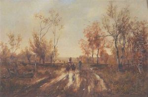 Motiv Aus Der Bretagne by Adolf Kaufmann