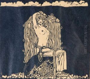 Sagoflicka by John Bauer