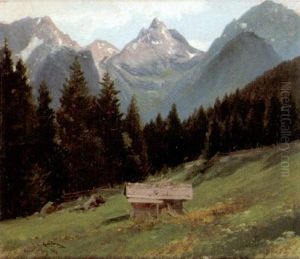 Motiv Aus Der Gegend Bei Lofer Motiv Aus Der Gegend Bei Lofer