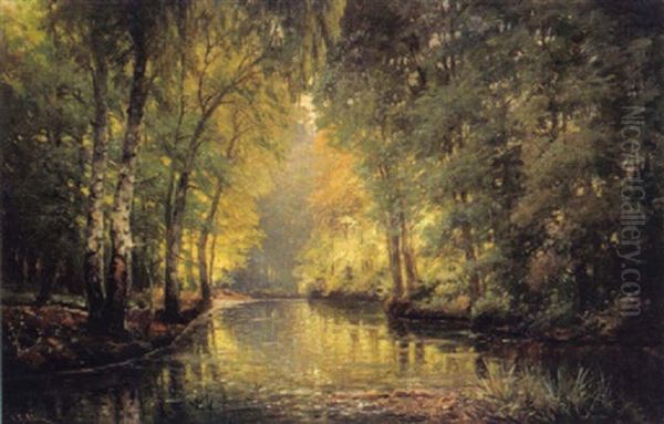 Bachlandschaft In Einem Park - view 1
