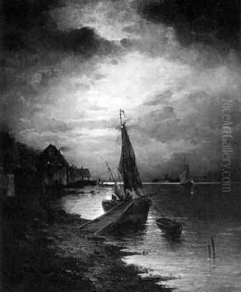 Abendliche Hafenszene - view 1
