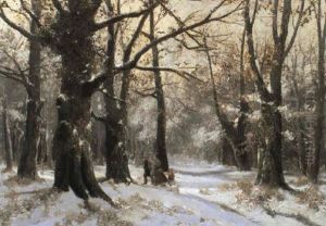 Heimkehr Durch Den Winterwald Heimkehr Durch Den Winterwald