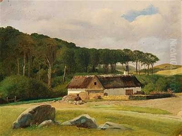 Bondegard Mellem Bakker Hjelmbaek, Jyderupvejen - view 1