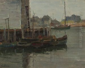 Gray Day, Rockport Harbor, Cape Ann, Mass