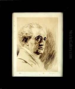 Portrat Von Johann Wolfgang Von Goethe by Karl Konrad Friedr. Bauer