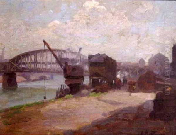 Pittsburgh Dock Scene - view 1