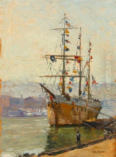English Prison Ship On Ullagehaua (?) River, Pittsburgh, Pa - view 1