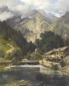 Muhle Bei Lana by Konstantin Bauer