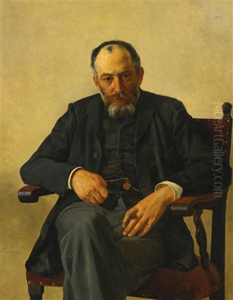 Portrait Of A Seated Gentleman - view 1
