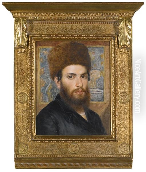 Portrait Of A Young Rabbi - view 1