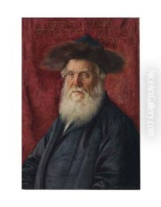 Portrait Of The Rabbi Of Nadvorno